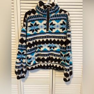 Aerie Offline Sherpa ¾ Zip